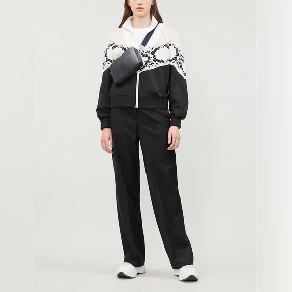 MAJE
Thelo zipped python-print sports-jersey jacket - Picture 3 of 14